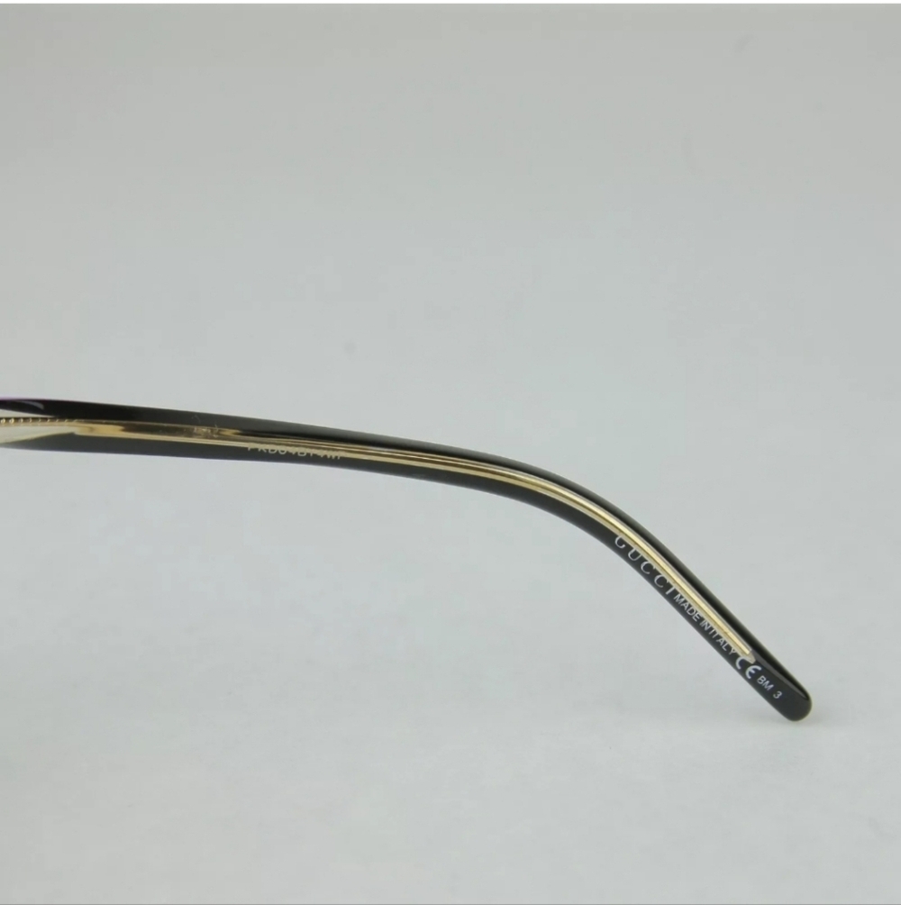 NWT GUCCI Lilac Acetate Sunglasses with Interlocking GG, Beautiful! - Picture 6 of 8